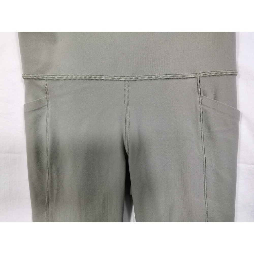 Athleta Salutation Stash Pocket II Cinch 7/8 Leggings Sage Green XS High Rise - Picture 7 of 10